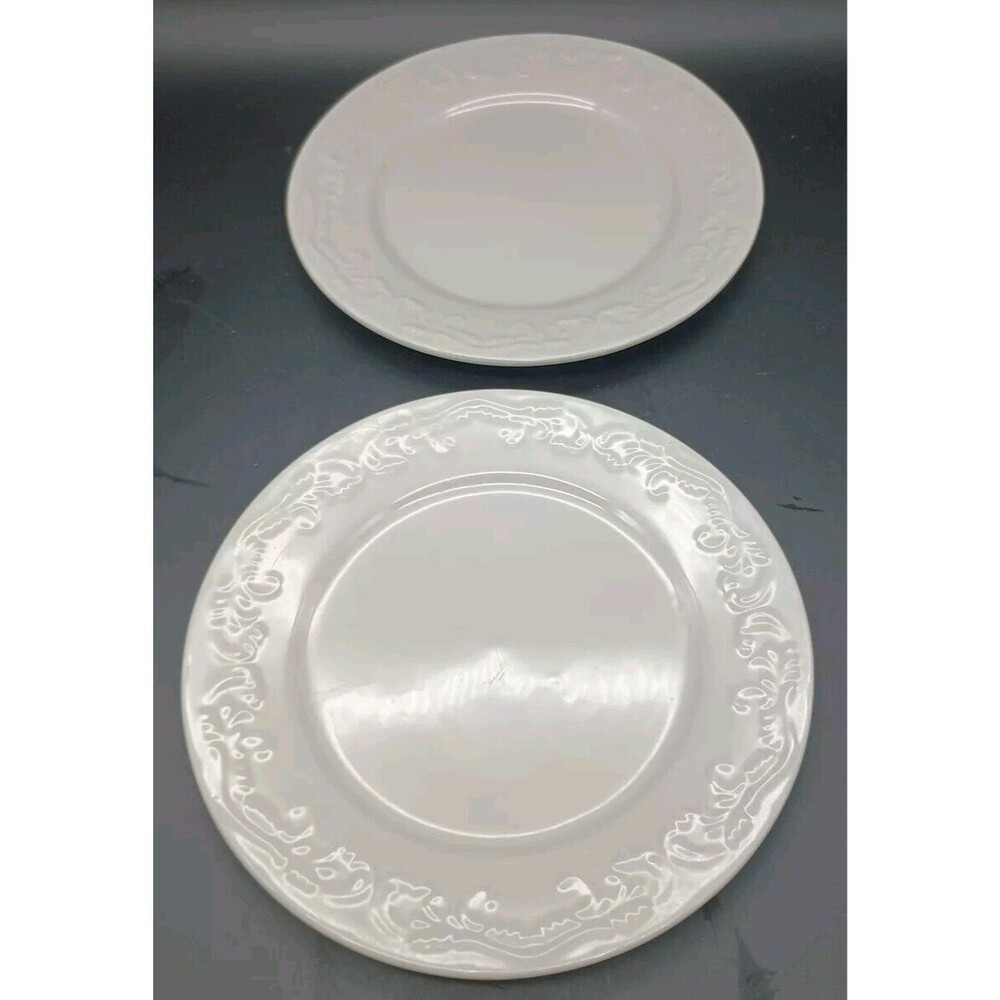 2 pfaltzgraff Traditions Charlotte Salad plates lunch